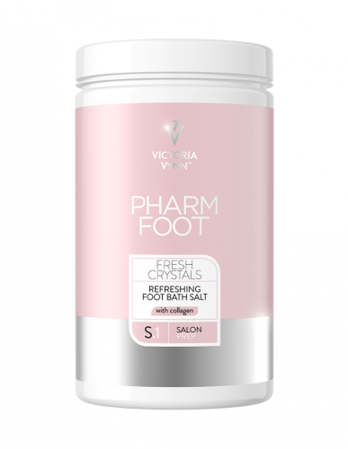 Słoik soli do kąpieli stóp FRESH CRYSTALS Pharm Foot 1250 g