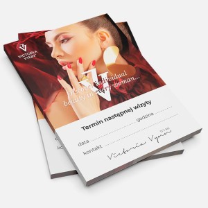 Victoria Vynn Salon Notes A`50 Następna Wizyta