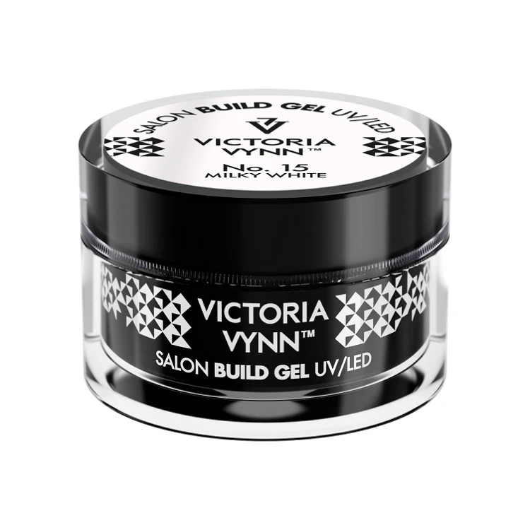 Żel budujący Victoria Vynn Build Gel Milky White No. 15 50 ml, słoiczek