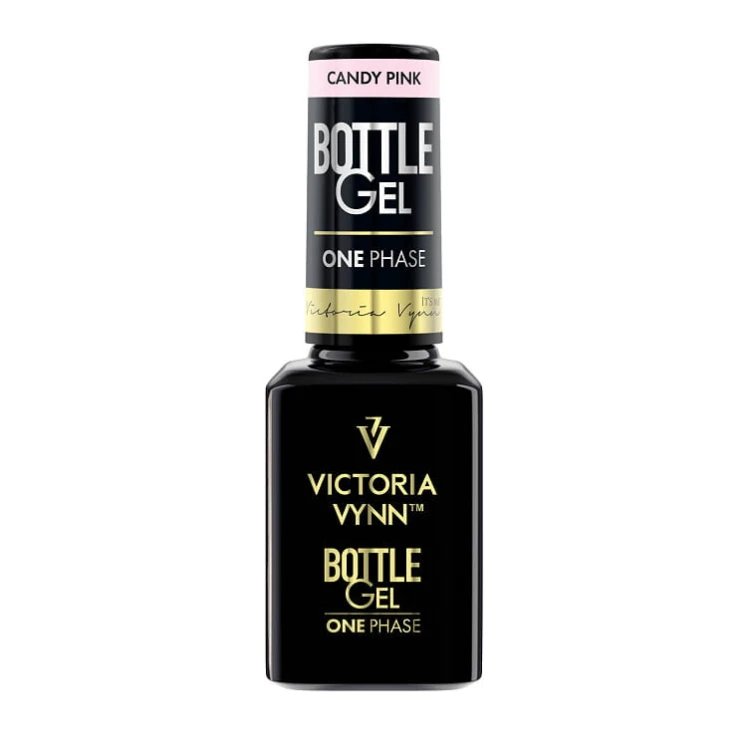 Victoria Vynn Bottle Gel One Phase Candy Pink 15 ml, butelka