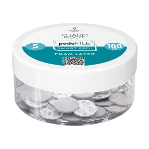 Pharm Foot PODO FILE FOAM LAYER 180, S Wymienne nakładki ścierne na PODO DISC 50 szt. w słoiczku