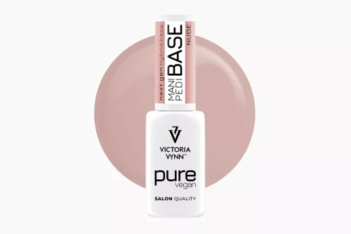 Victoria Vynn Pure Vegan Mani Pedi Base Nude beżowa baza hybrydowa 8ml