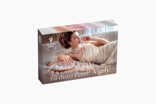 Zestaw Victoria Vynn 5PACK Magia di Perla 472-474 - trzy perłowe lakiery hybrydowe z bazą i topem