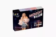 Pudełko zestawu 5 PACK Midnight Spritz z czterema lakierami 475-478 i topem Starlit Silver No Wipe