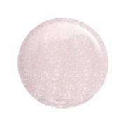 Kropla koloru lakieru hybrydowego Victoria Vynn No.285 Misty Rose, półtransparentny mleczny róż z kawałkami folii