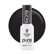 Lakier hybrydowy Victoria Vynn Pure Vegan Creamy Hybrid No.278 Stone Shadow 8ml - butelka na kole koloru, chłodny grafit