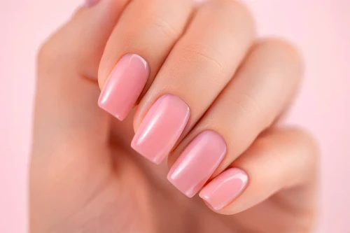 Krótkie paznokcie stylizowane żelem Easy Fiber Gel True Natural