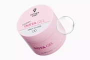 Słoiczek Victoria Vynn INSTA GEL 00 Only Gloss 40 ml z kroplą przezroczystego żelu