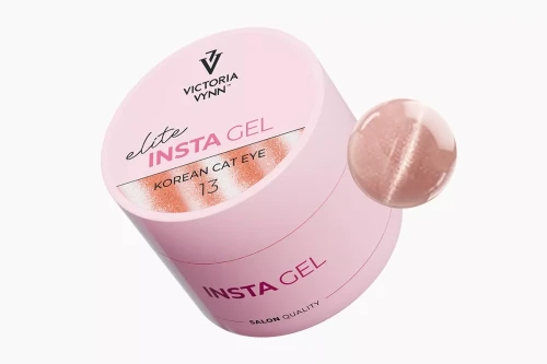 Słoiczek Victoria Vynn INSTA GEL 13 Korean Cat Eye 40 ml z kroplą żelu kocie oko