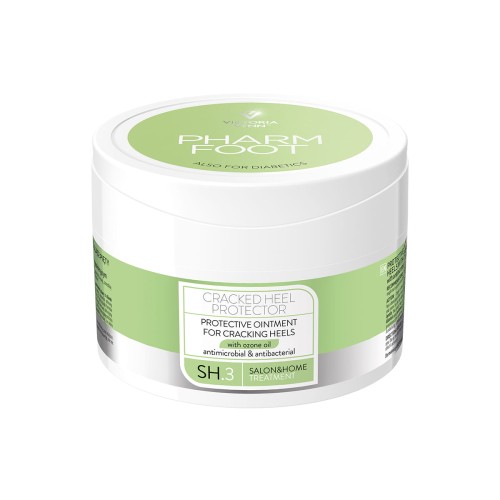 Maść ochronna na pękające pięty z oliwą ozonowaną Pharm Foot CRACKED HEEL PROTECTOR 200 ml