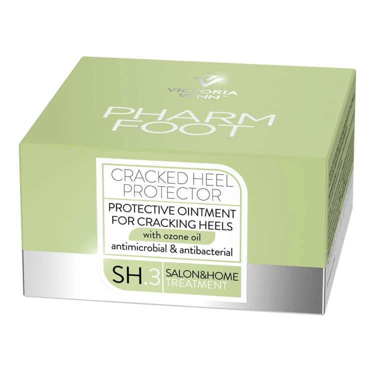 Opakowanie kartonowe maści CRACKED HEEL PROTECTOR Pharm Foot 75 ml
