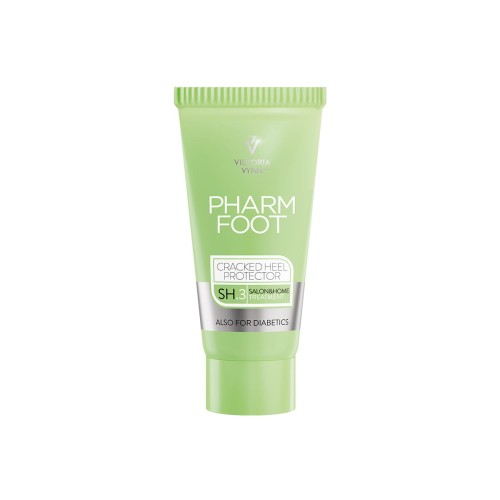 Maść ochronna na pękające pięty z oliwą ozonowaną Pharm Foot CRACKED HEEL PROTECTOR 20 ml w tubce