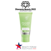 CRACKED HEEL PROTECTOR Pharm Foot 20 ml, wyróżnienia Diamenty Beauty 2022 i Beauty Forum Award Poland 2023