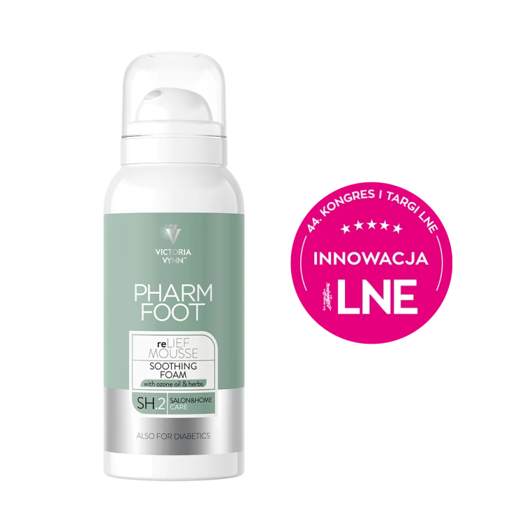 reLIEF MOUSSE 105 ml z odznaką Innowacja LNE, 44. Kongres i Targi LNE