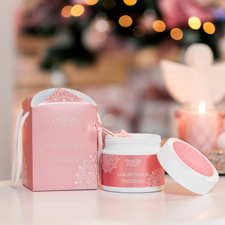 Peeling LUXURY SCRUB Pharm Foot 200 g z pudełkiem przy świecach