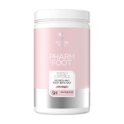 Słoik soli do kąpieli stóp FRESH CRYSTALS Pharm Foot 1250 g, etykieta Salon & Home