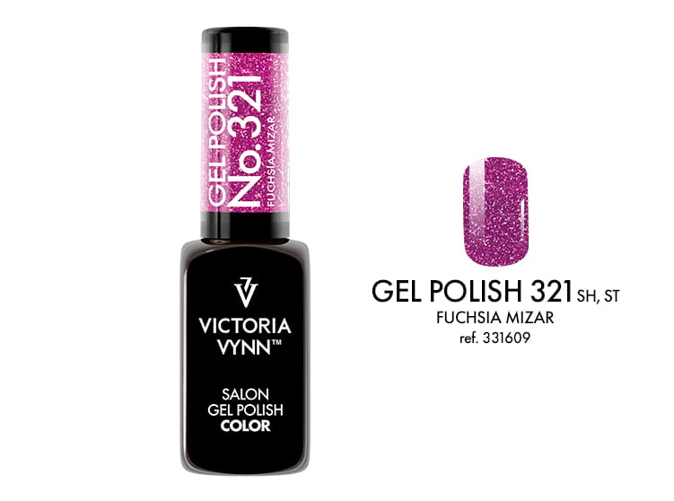Lakier Hybrydowy Victoria Vynn Gel Polish No. 321 Fuchsia Mizar 8ml
